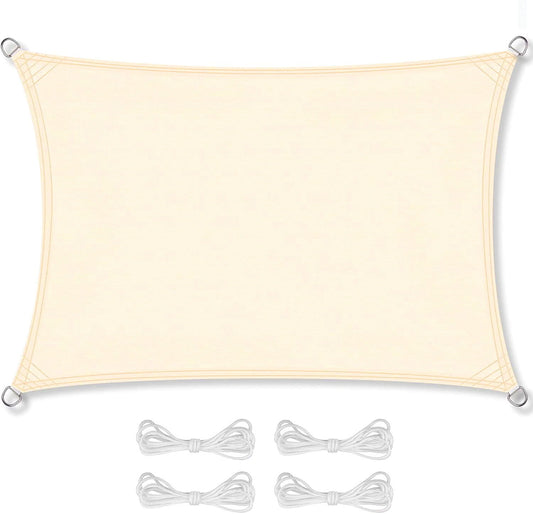 schaduwdoek - uv-bescherming-wind-en-waterbestendig - 3x5m