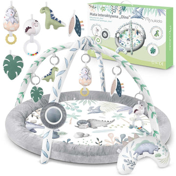 Babygym - 7-in-1 Multifunctioneel - Dinosaurus Thema - 97x78x56 cm