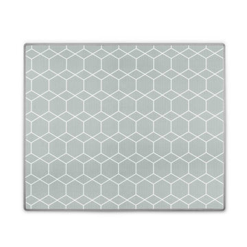 SPEELMAT - waterdicht en antislip - grijs/wit/multicolor - 180x150 cm