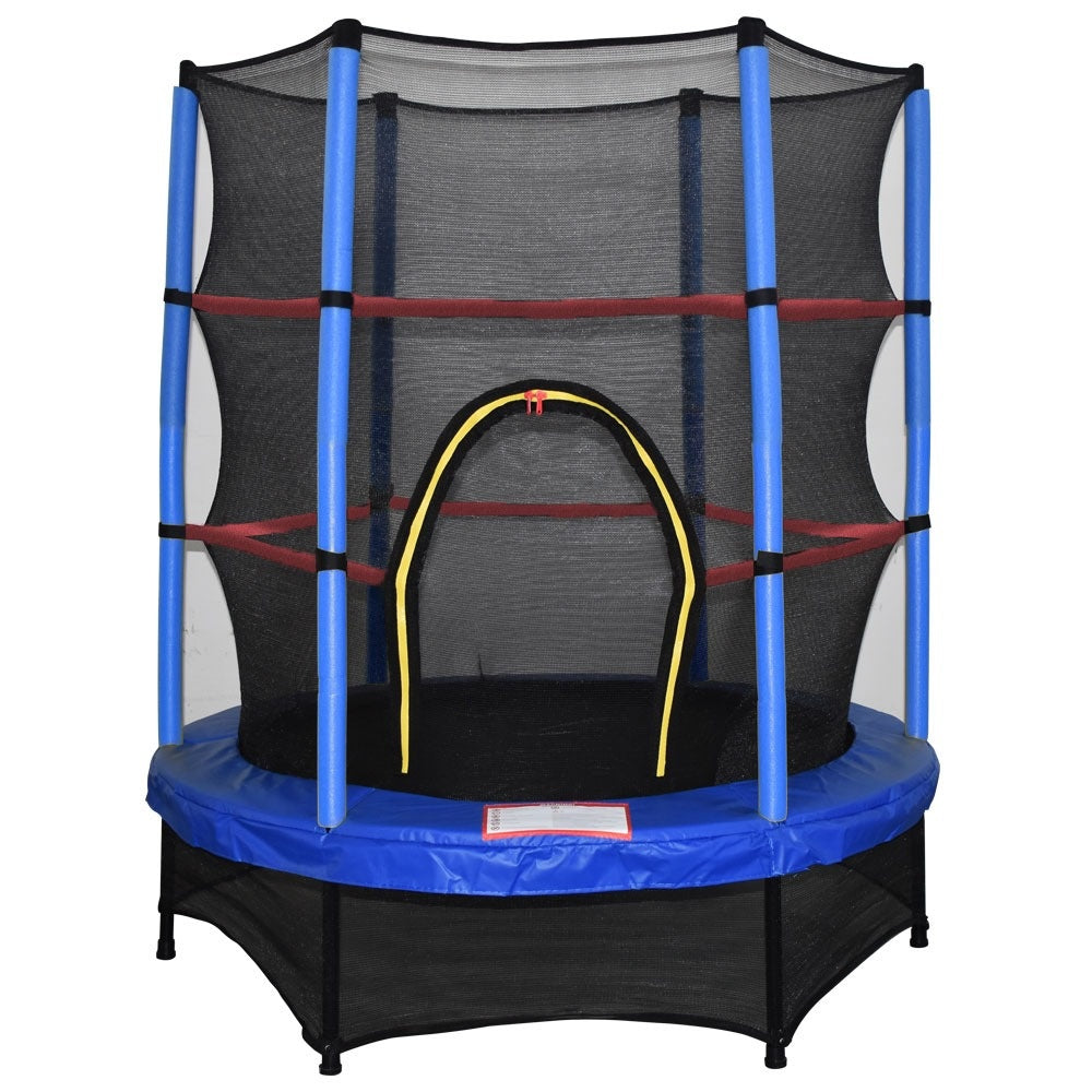 TRAMPOLINE - veiligheidsnet - 140 cm - blauw