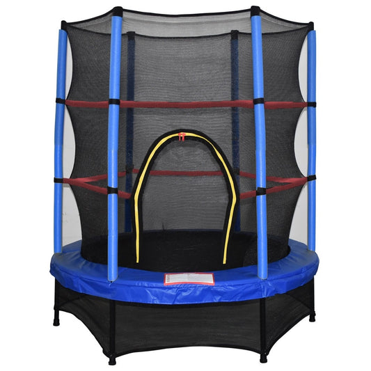 TRAMPOLINE - veiligheidsnet - 140 cm - blauw