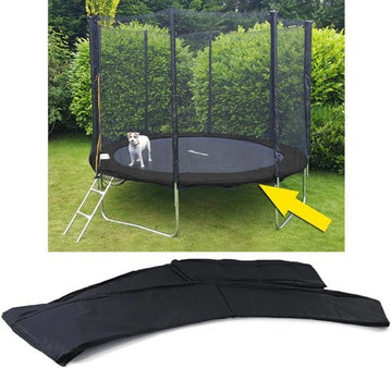 Trampoline randafdekking - 305 cm diameter - zwart