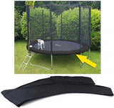 Trampoline randafdekking - PVC en PE materiaal - 366 cm zwart
