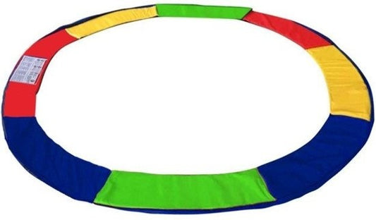 Trampoline rand - robuust weerbestendig PVC - 366 cm regenboog
