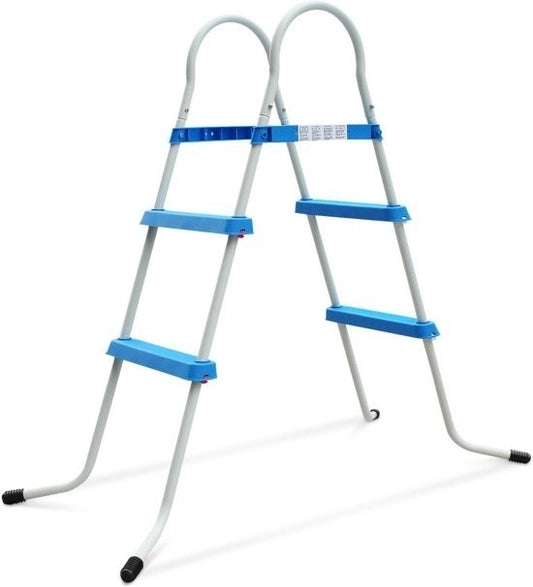 ZWEMBADLADDER - Roestbestendig Metaal - 84 cm