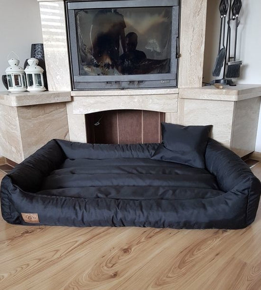 Hondenbed - waterdicht, wasbaar, krasvrij - 90x60 cm zwart