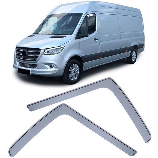 Windscherm - Regen-/winddeflector - Zwart rook