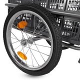 Fietskar - Max 50kg Laadvermogen - Zwart