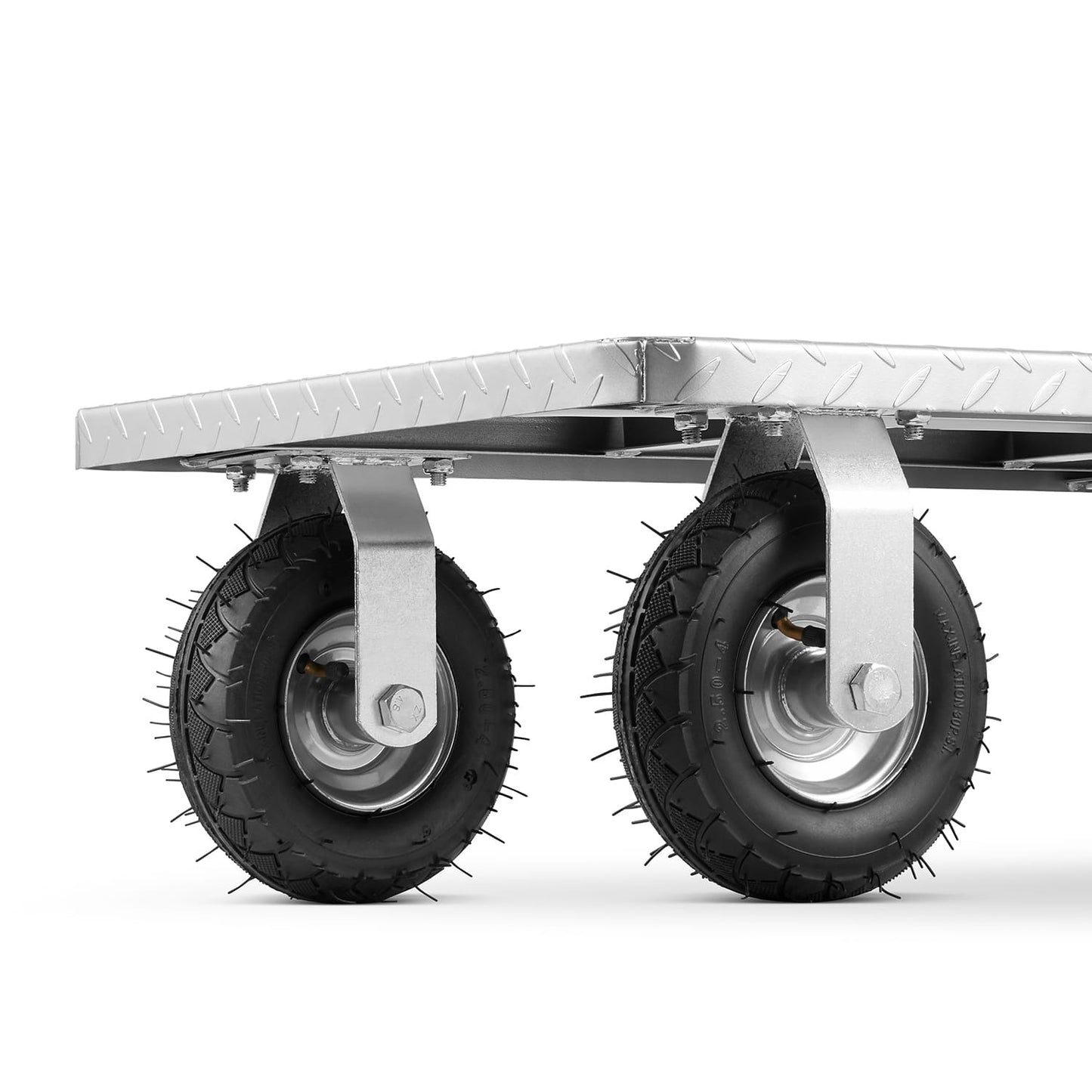 Transportwagen - 500kg Draagvermogen - Grijs