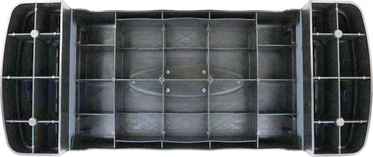 AEROBIC STEP - Verstelbaar 10/15/20 cm - Antislip - Zwart/Grijs