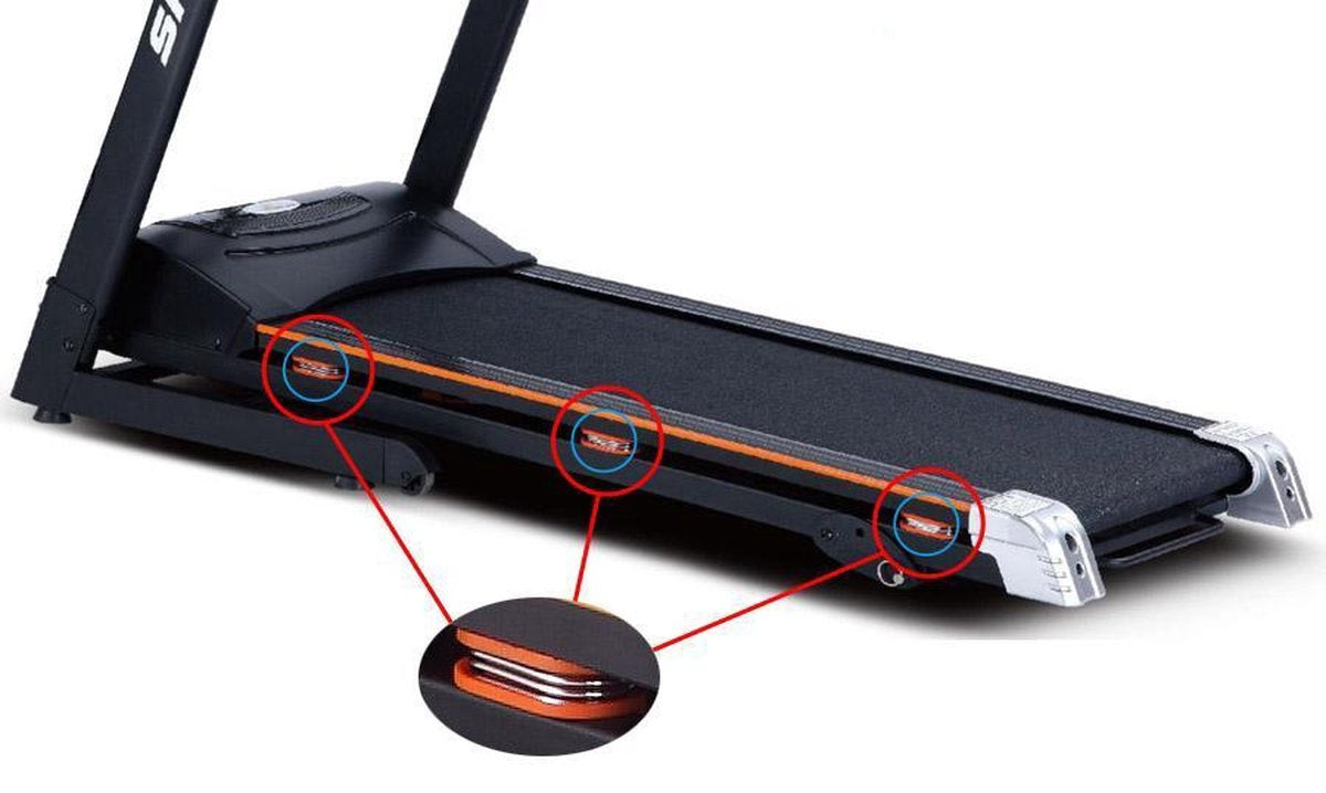 LOOPBAND - 1,75 pk Motor - 17 km/u - 42 cm Antislip - Tot 130 kg
