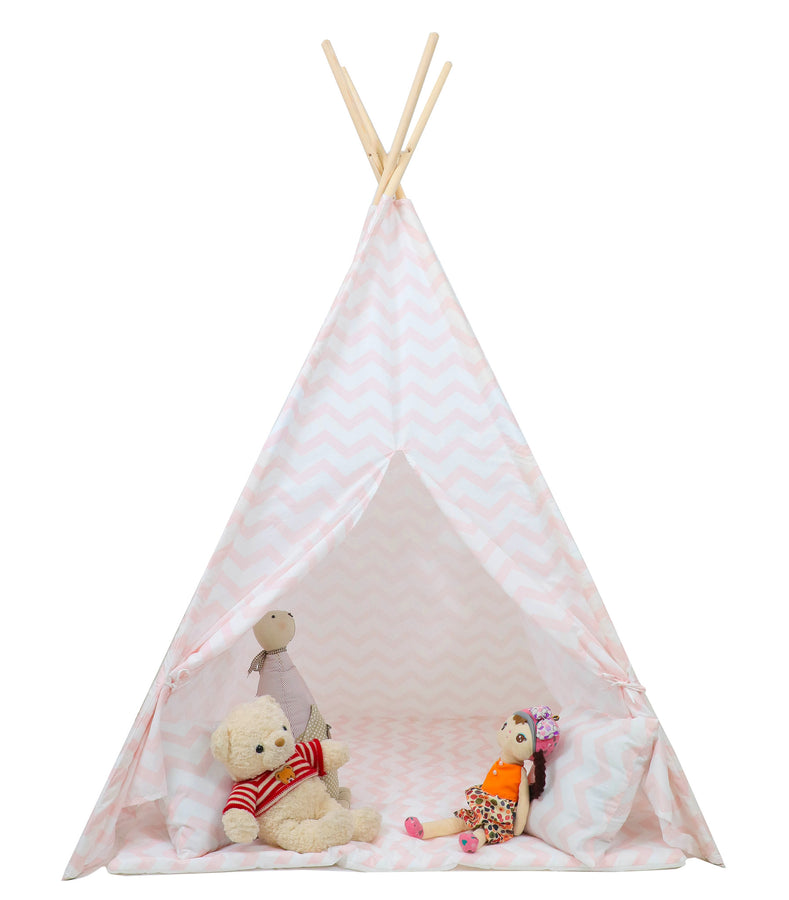 TIPITENT - Katoen 175g/m2 - Roze 120x120x160 cm