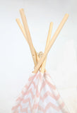 TIPITENT - Katoen 175g/m2 - Roze 120x120x160 cm