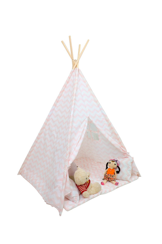 TIPITENT - Katoen 175g/m2 - Roze 120x120x160 cm