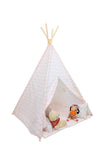 TIPITENT - Katoen 175g/m2 - Roze 120x120x160 cm