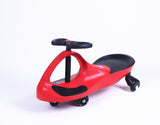 Wiggle-car - led-verlichte wielen - rood