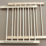 TRAPHEKJE - Verstelbaar 72-122 cm - Hout - Ongelakt