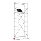 ROLSTEIGER - Aluminium - Antislip Platform - 5m Werkhoogte - Grijs