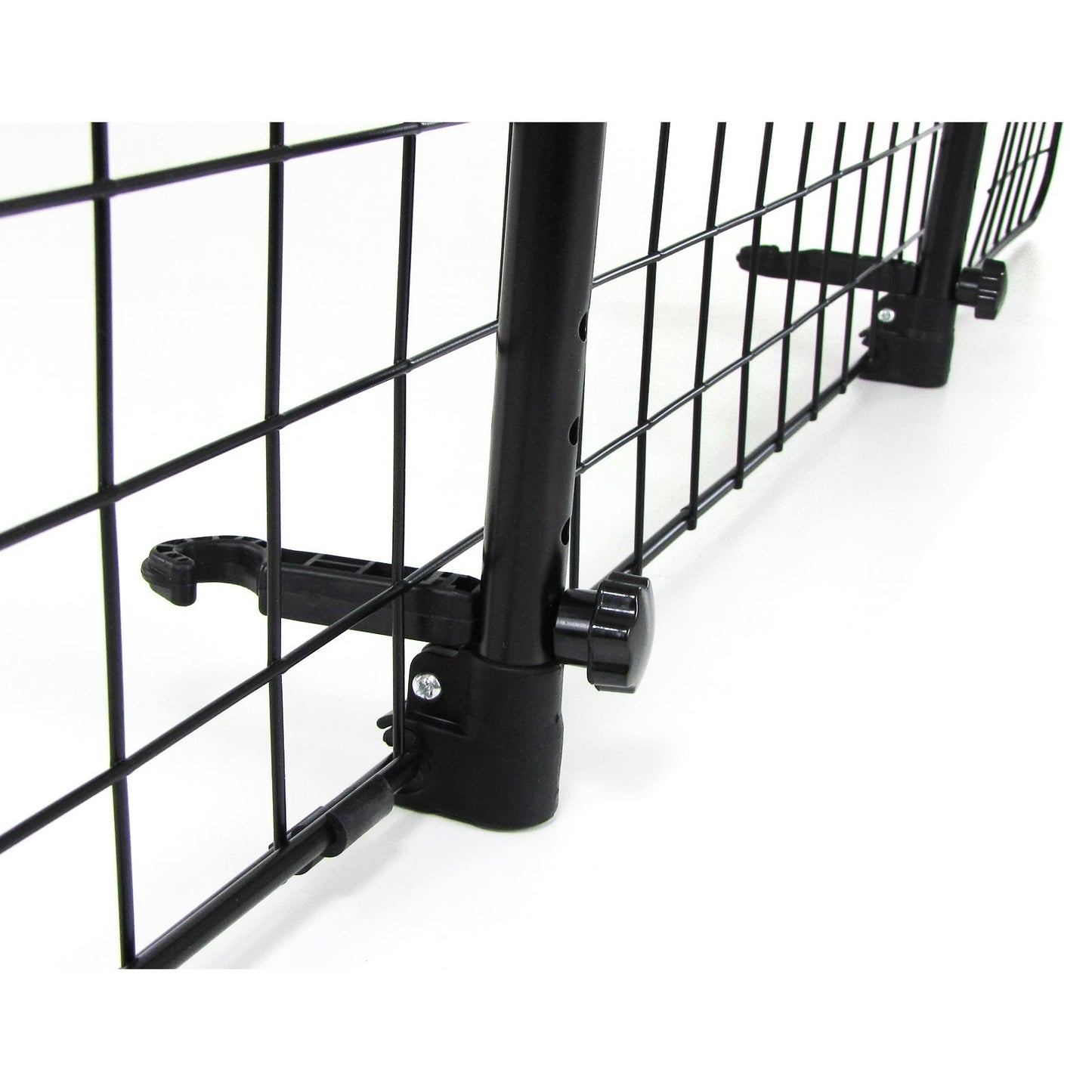 Hondenrek - verstelbare breedte 91-145 cm - zwart