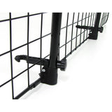 Hondenrek - verstelbare breedte 91-145 cm - zwart
