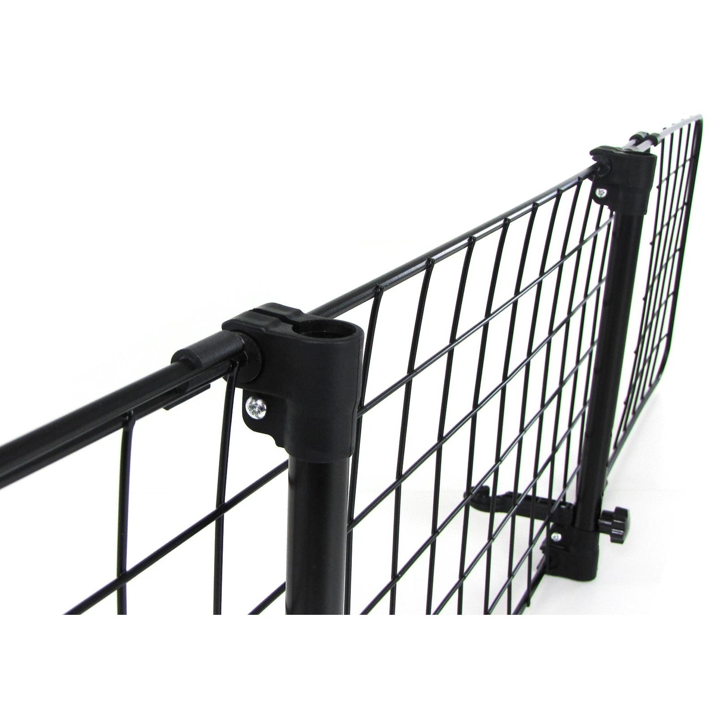 Hondenrek - verstelbare breedte 91-145 cm - zwart