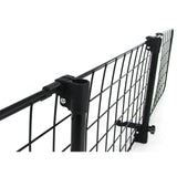 Hondenrek - verstelbare breedte 91-145 cm - zwart