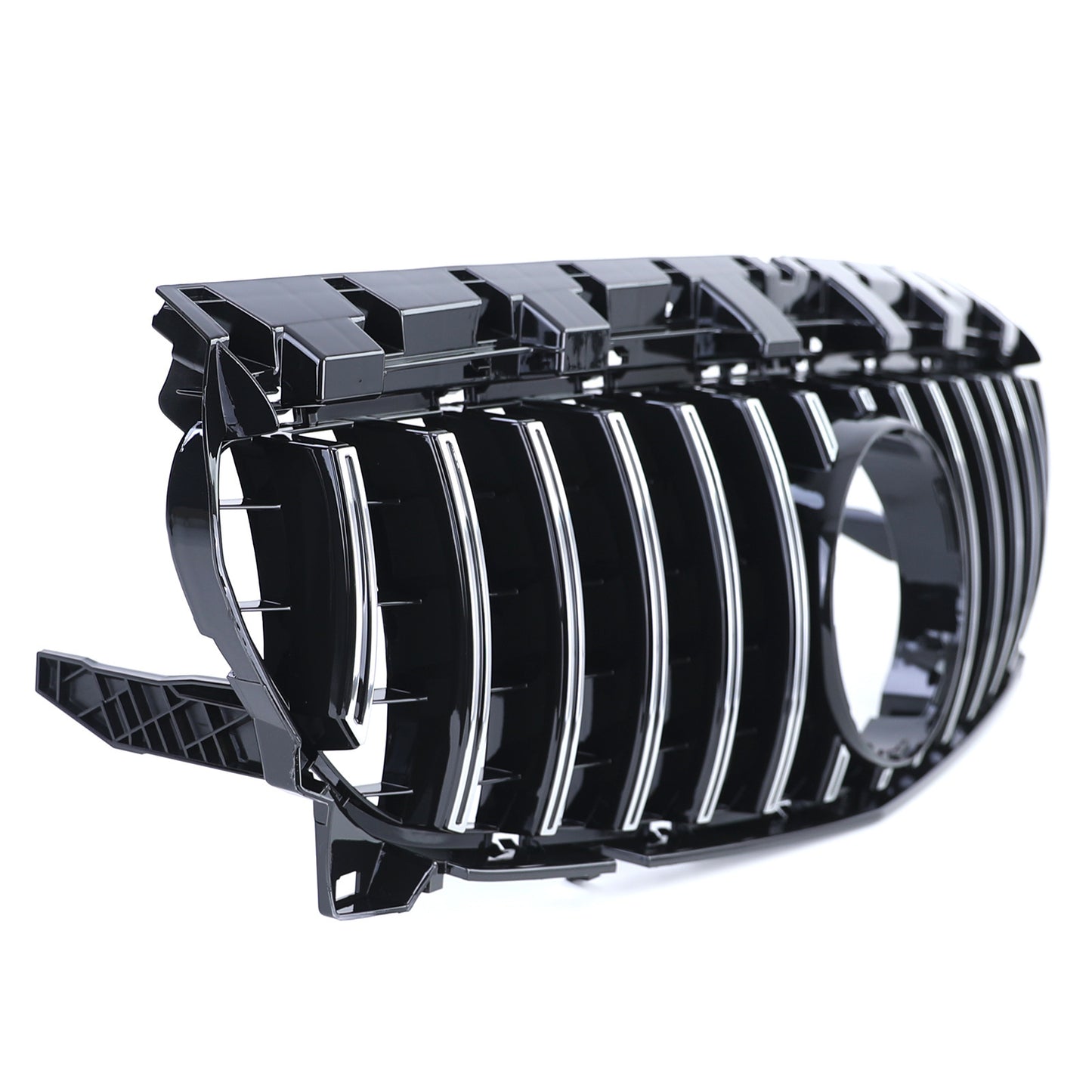 Sport Grille - 100% Passend & Eenvoudig te Monteren - Zwart Chroom