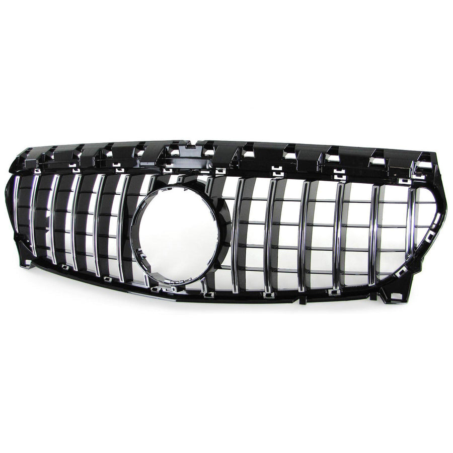 Sport Grille - 100% Passend & Eenvoudig te Monteren - Zwart Chroom