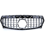 Sport Grille - 100% Passend & Eenvoudig te Monteren - Zwart Chroom