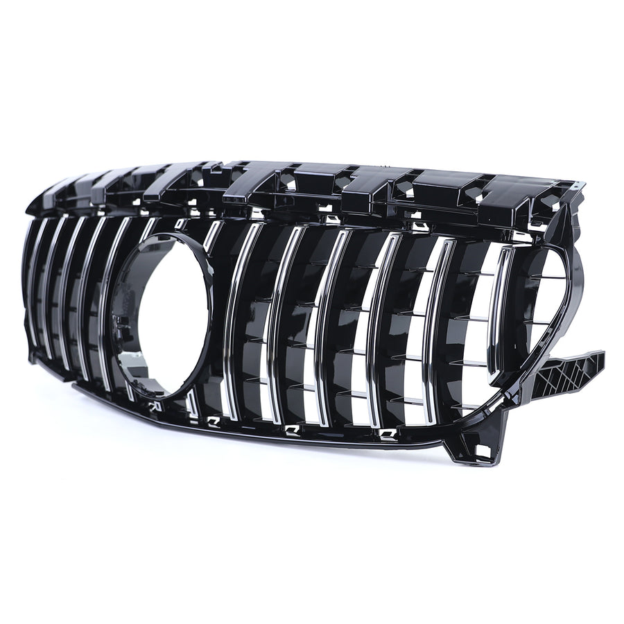 Sport Grille - 100% Passend & Eenvoudig te Monteren - Zwart Chroom