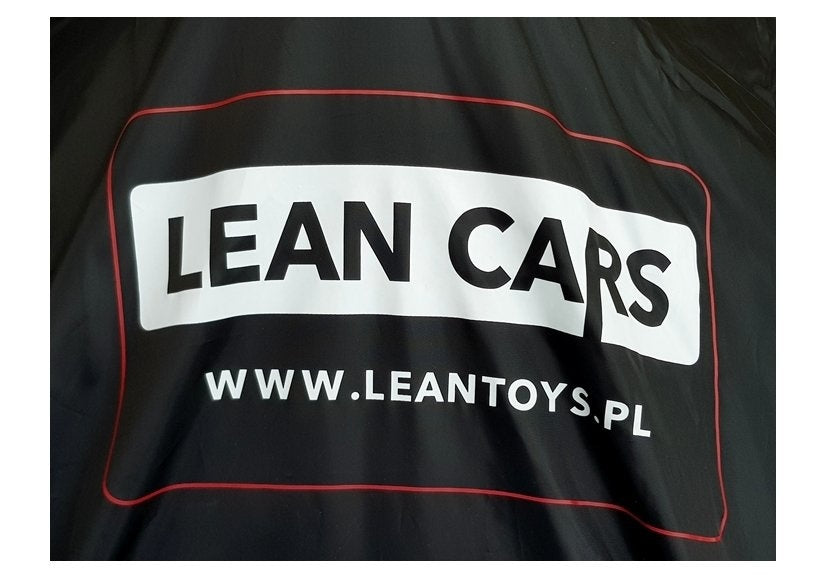 Autohoes - waterbestendig en flexibel polyester - zwart/maat L