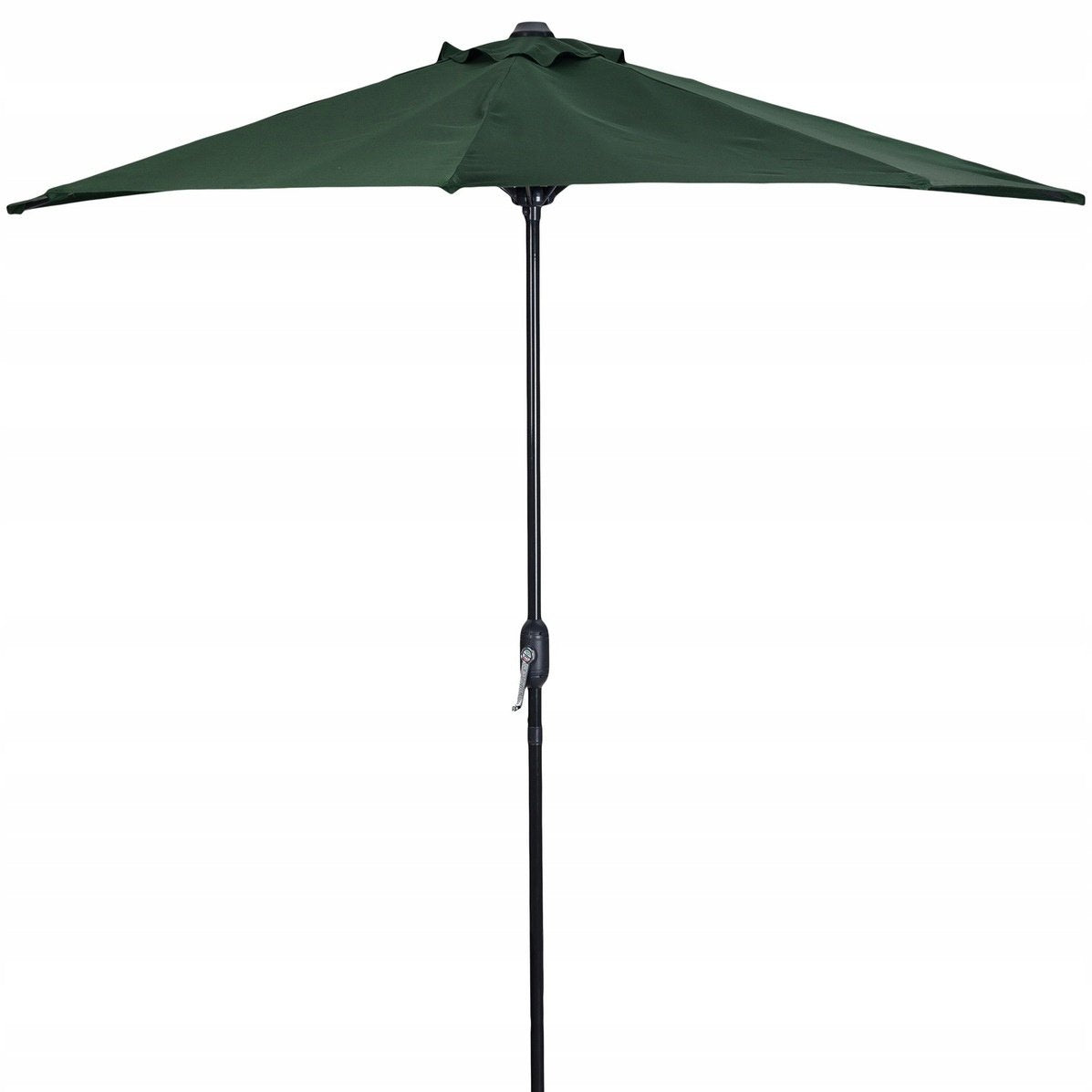 Balkonparasol - 2,7m Diameter - Waterdicht Polyester - Groen