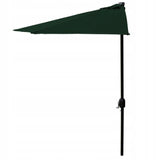 Balkonparasol - 2,7m Diameter - Waterdicht Polyester - Groen