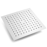 Douchekop - anti-calc systeem - 25x25 cm - chroom