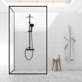DOUCHESET - Regendouche 25 cm - Zwart