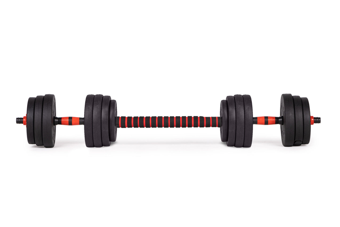 Dumbbells - verstelbaar 40 kg - zwart