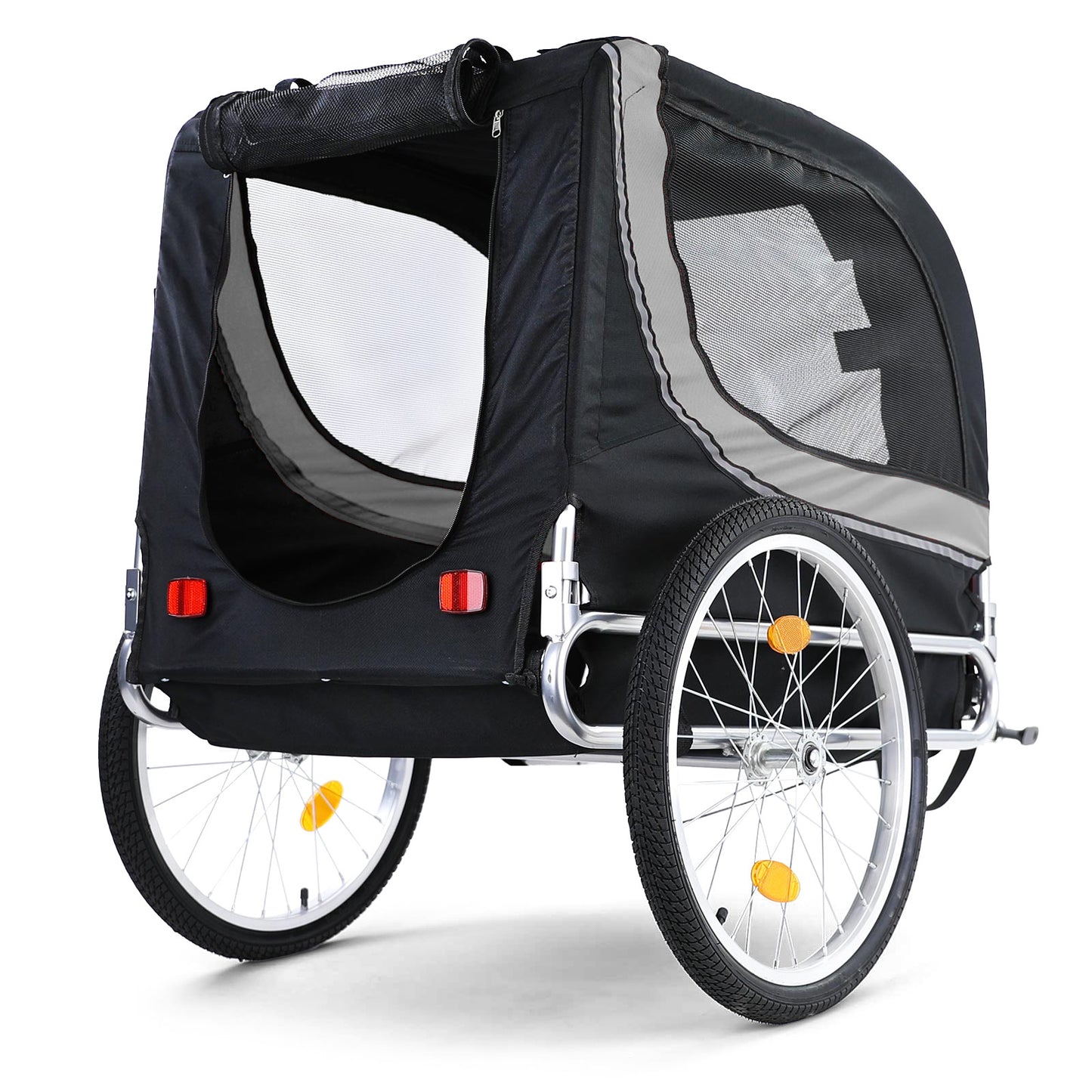 FIETSKAR - Opvouwbaar tot 40 kg - Grijs/Zwart