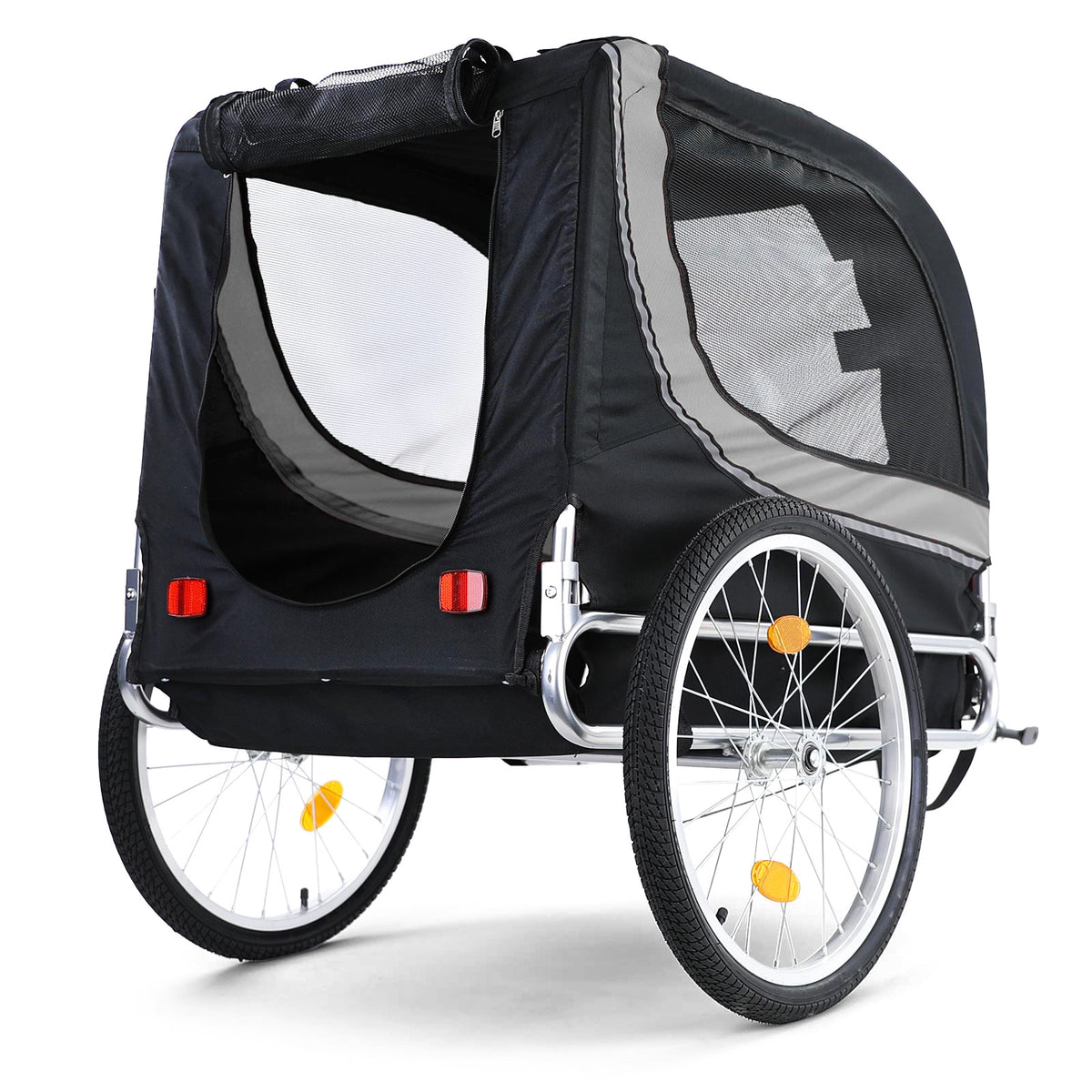 FIETSKAR - Opvouwbaar tot 40 kg - Grijs/Zwart