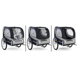 FIETSKAR - Opvouwbaar tot 40 kg - Grijs/Zwart