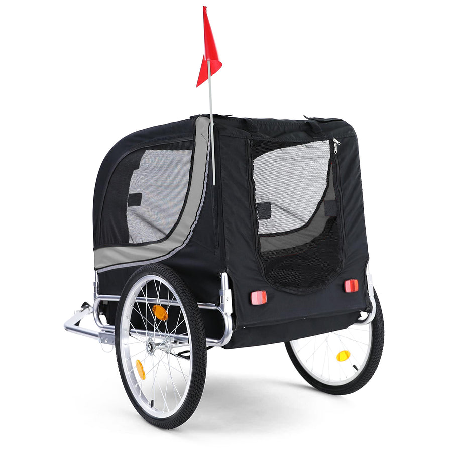 FIETSKAR - Opvouwbaar tot 40 kg - Grijs/Zwart