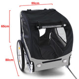 FIETSKAR - Opvouwbaar tot 40 kg - Grijs/Zwart