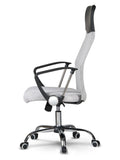 Fauteuil - Ergonomisch Microgrid, Verstelbare Zithoogte - Grijs