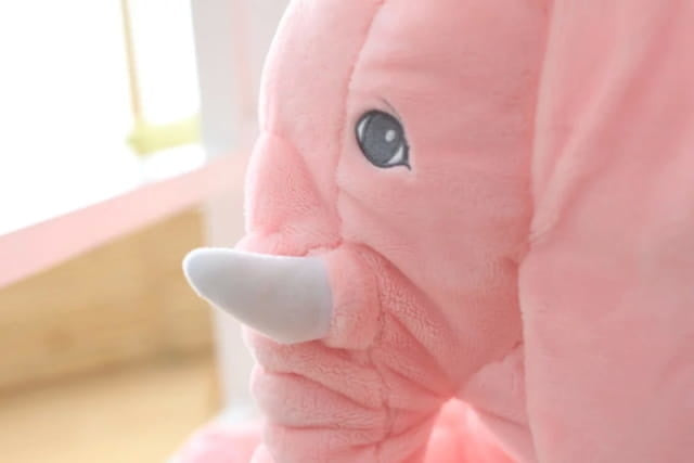 KNUFFEL OLIFANT - Zacht Pluche 45cm - Roze