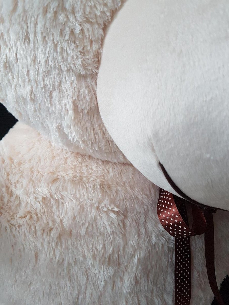 Teddybeer - 205cm Anti Allergie Pluche - Creme