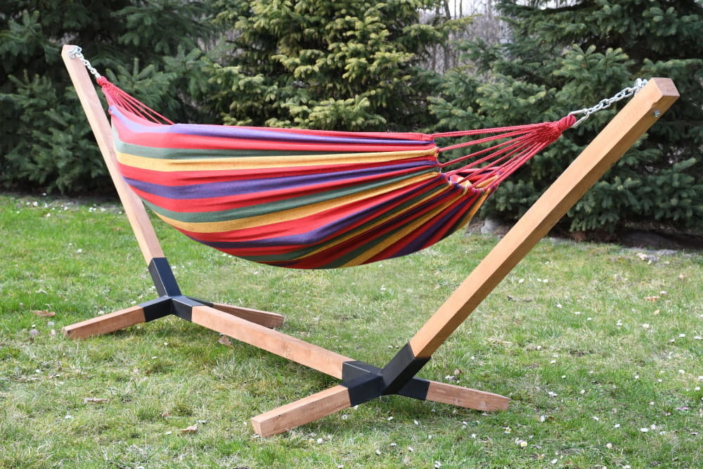 HANGMAT - Katoen 280g/m2 - 220cm x 160cm - Max. 200kg - Tweepersoons
