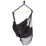 HANGSTOEL - Braziliaanse stijl - 130x96 cm - Zwart