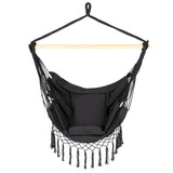 HANGSTOEL - Braziliaanse stijl - 130x96 cm - Zwart
