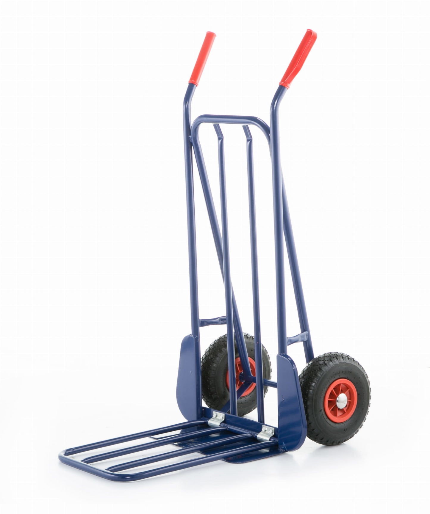 STEEKWAGEN - 280 kg draagvermogen - blauw rood