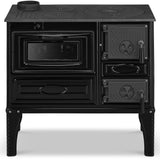 HOUTKACHEL - 8,7 kW - 10,7 kW - Zwart