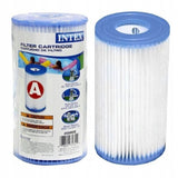 Zwembadfilters - Intex Type A - 3 Stuks - Wit & Blauw